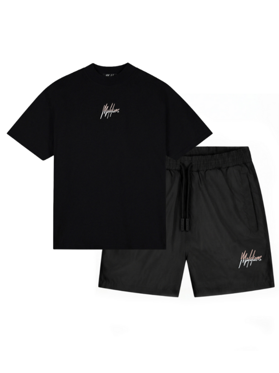 Malelions Malelions Split Swim Combi-Set - Black