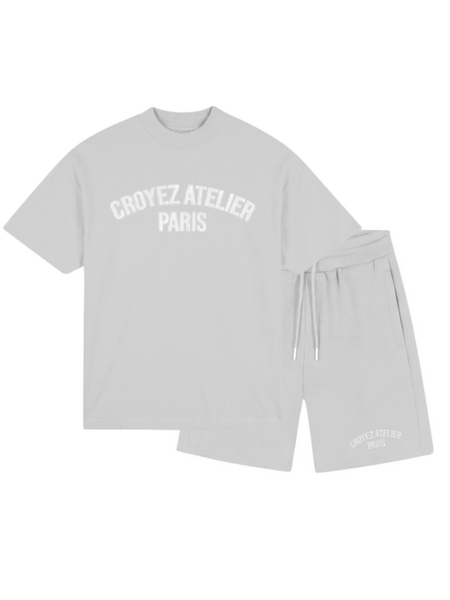 Croyez Heavyweight Atelier Combi-Set - Light Grey