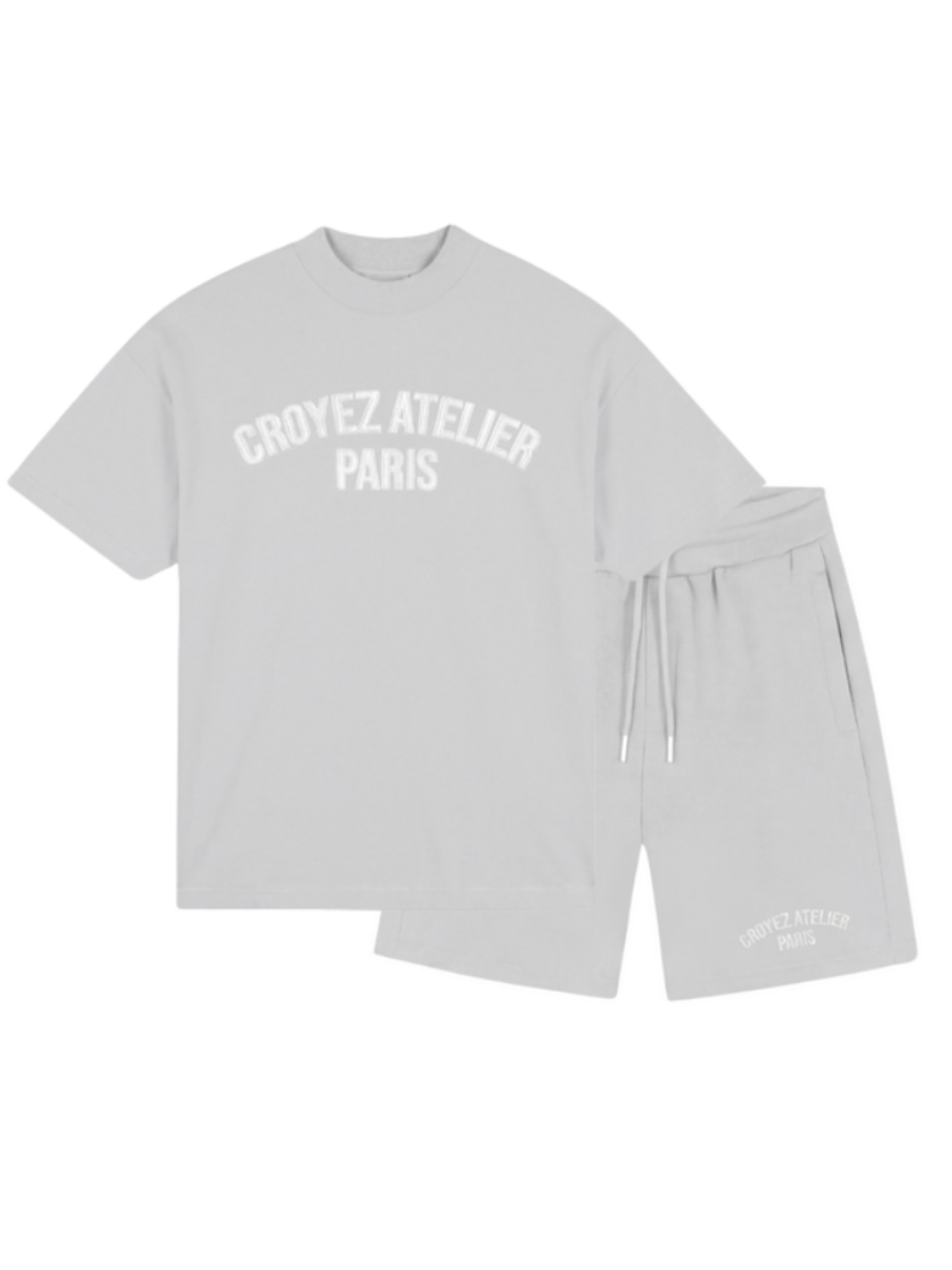 Croyez Croyez Heavyweight Atelier Combi-Set - Light Grey