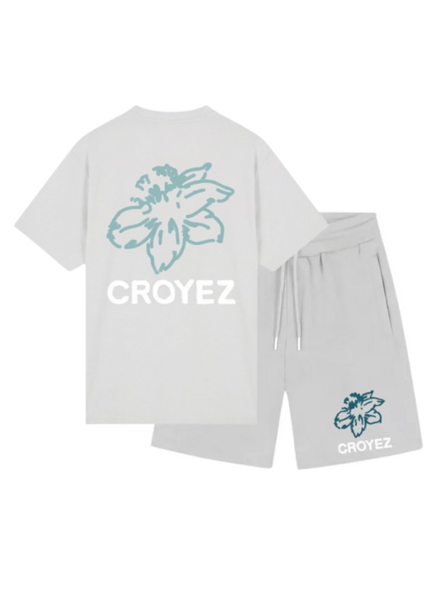 Croyez Croyez Gardener Combi-Set - Light Grey