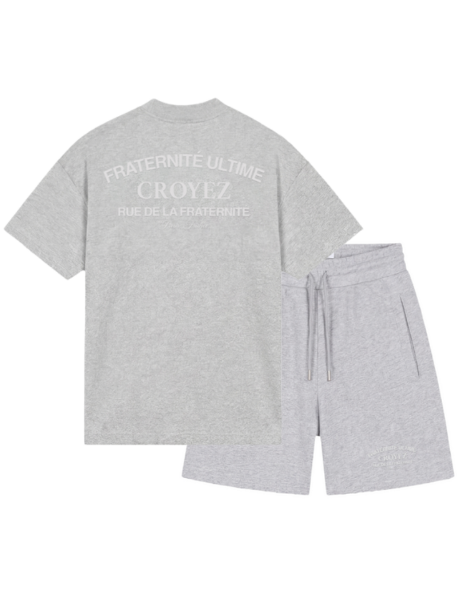 Croyez Croyez Original Fraternite Combi-Set - Grey Melange