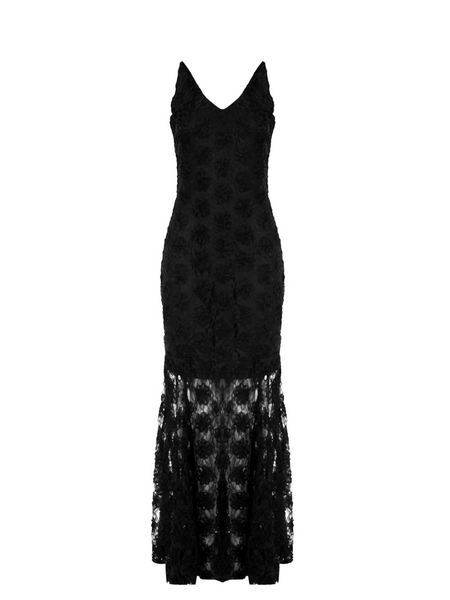 Rinascimento Rinascimento Abito Long Dress - Nero