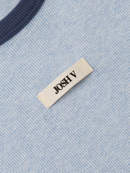 Josh V Josh V Cody T-Shirt - Powder Blue Melange
