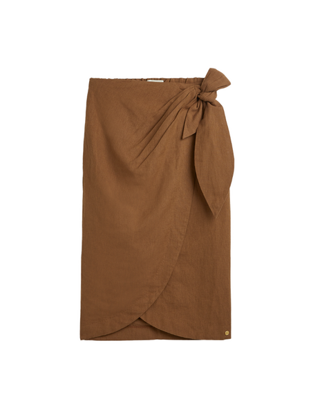 Josh V Josh V Nijra Skirt - Mocha Brown
