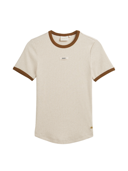 Josh V Cody T-Shirt - Oat Melange