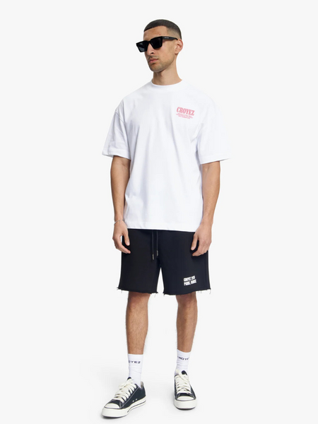 Croyez Croyez Flower And Heart T-Shirt - White/Pink