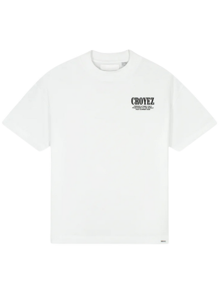 Croyez Croyez Flower And Heart T-Shirt - White