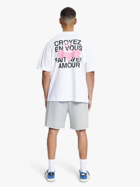 Croyez Croyez Amour T-Shirt - White