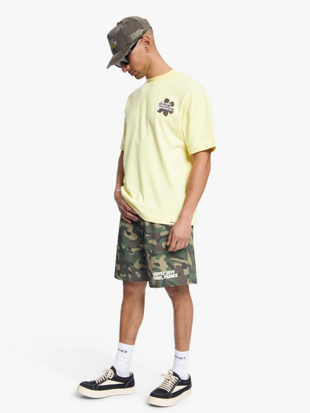 Croyez Croyez Silhouette T-Shirt - Butter Yellow