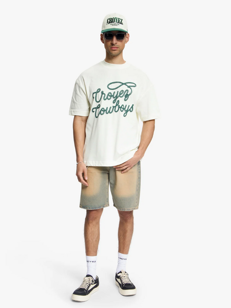 Croyez Croyez Cowboys T-Shirt - Off-White