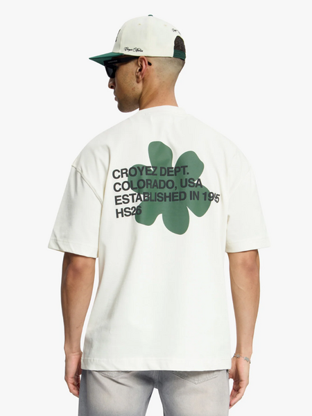 Croyez Silhouette T-Shirt - Off-White