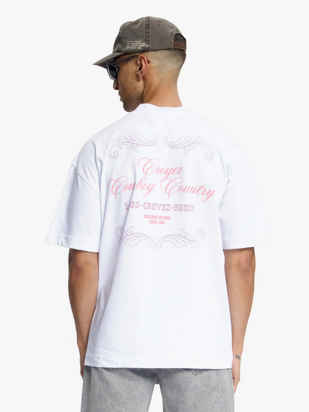 Croyez Country T-Shirt - White