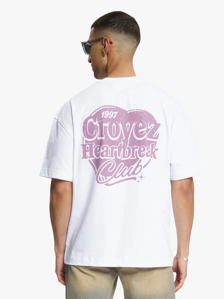 Croyez Heartbreak Club T-Shirt - White
