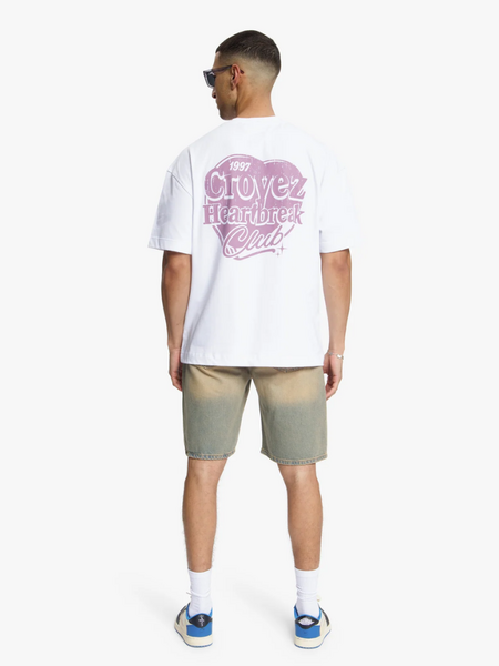 Croyez Croyez Heartbreak Club T-Shirt - White