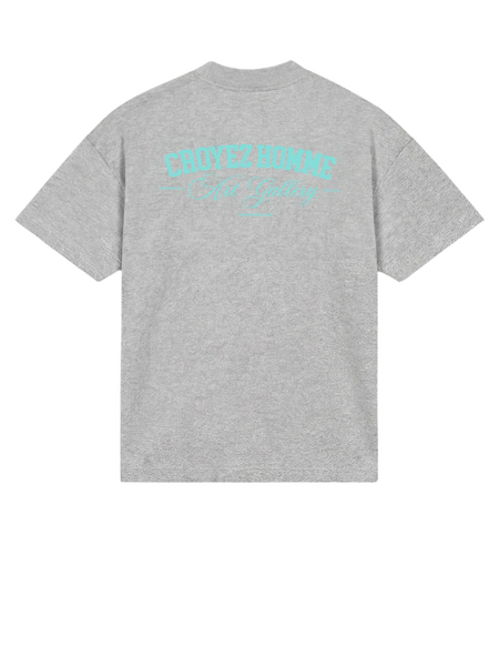 Croyez Croyez Art Gallery T-Shirt - Grey Melange