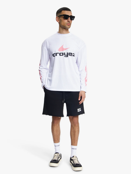 Croyez Croyez Relaxed Paris Shorts - Black