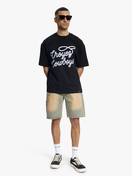Croyez Croyez Cowboys T-Shirt - Black