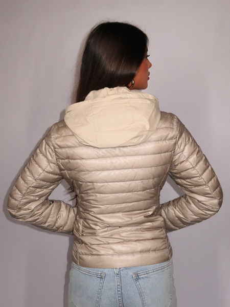 Moose Knuckles Moose Knuckles Women Cloud Walker Short Jacket - ALABASTER