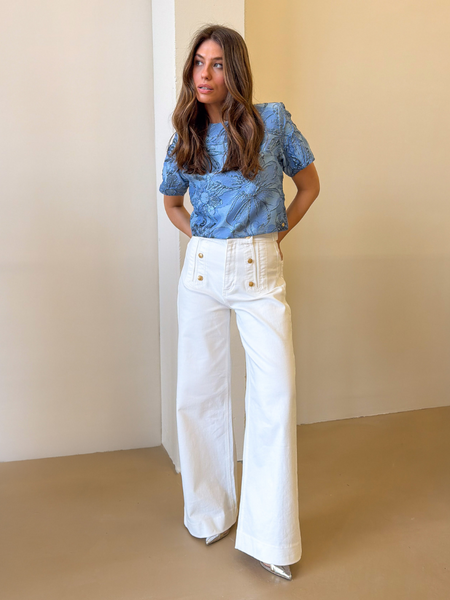 Josh V Josh V Rumo Jeans - Light Ecru