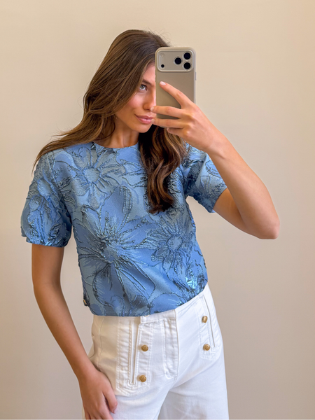 Josh V Josh V Kiliana Top - Fresh Blue