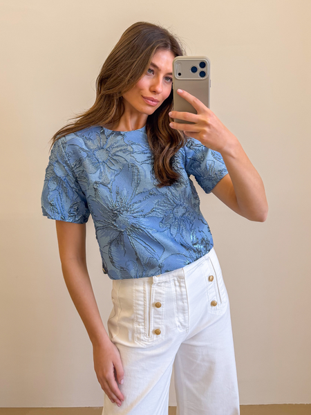 Josh V Josh V Kiliana Top - Fresh Blue