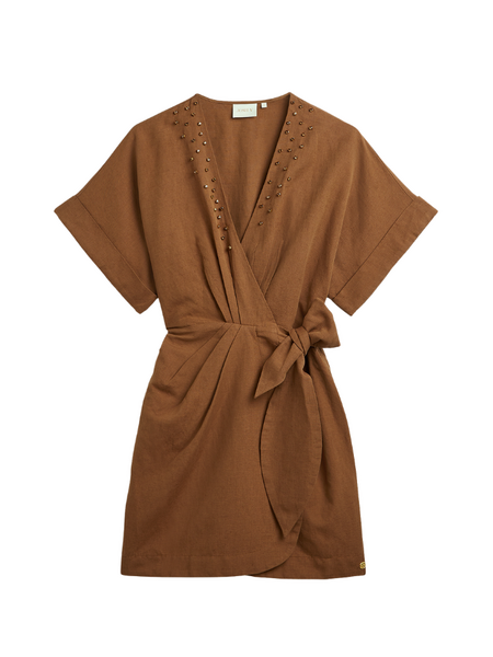 Josh V Josh V Froukje Dress - Mocha Brown
