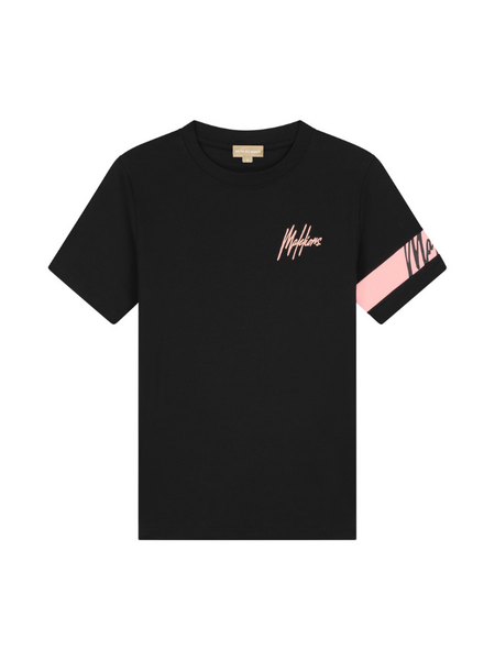 Malelions Women Captain T-Shirt - Black
