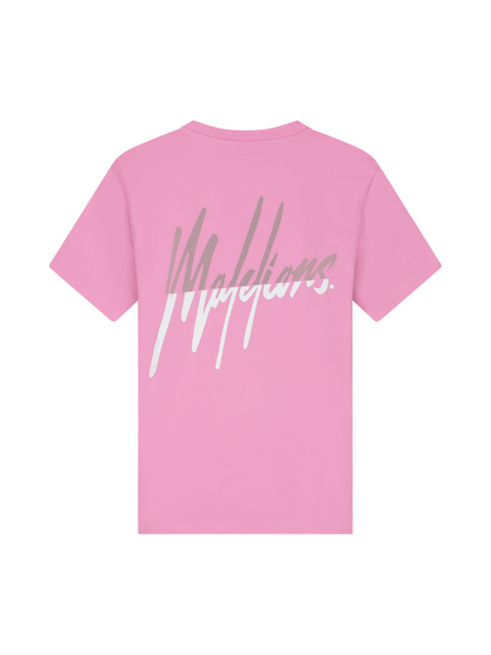 Malelions Women Kiki T-Shirt - Flamingo Pink