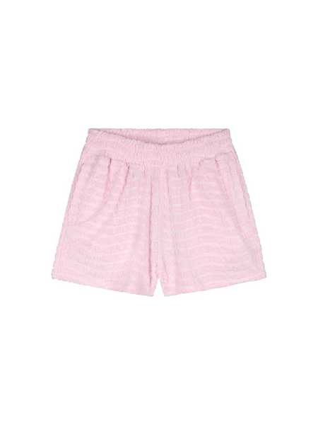 Malelions Women Monogram Wave Towell Shorts - Dusty Pink