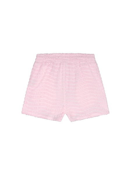 Malelions Malelions Women Monogram Wave Towell Shorts - Dusty Pink