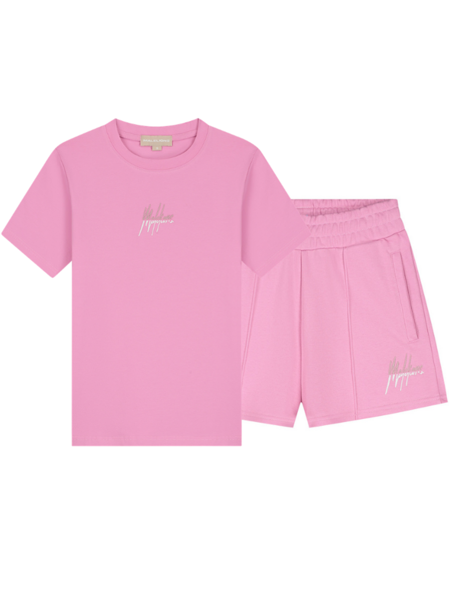 Malelions Malelions Women Kiki Combi-Set - Flamingo Pink