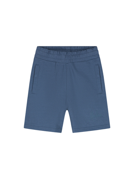 Malelions Malelions Kids Slub Structure Shorts - Dust Blue