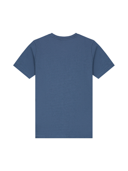 Malelions Malelions Kids Slub Structure T-Shirt - Dust Blue