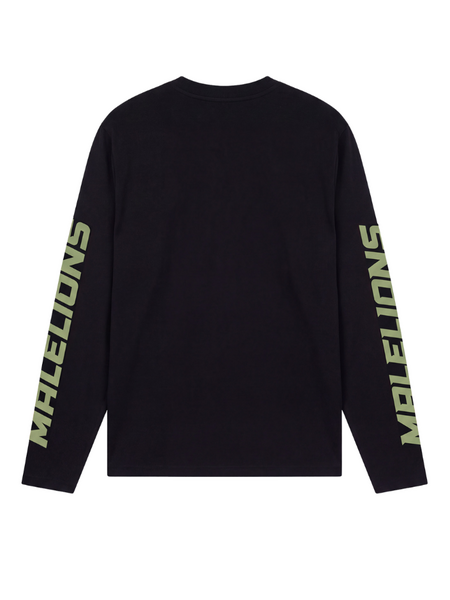 Malelions Malelions Motocross Longsleeve T-Shirt - Black