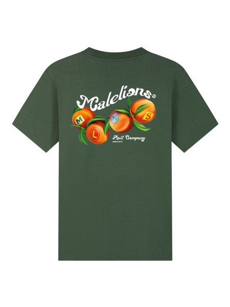 Malelions Malelions Fruit Company T-Shirt - Racing Green