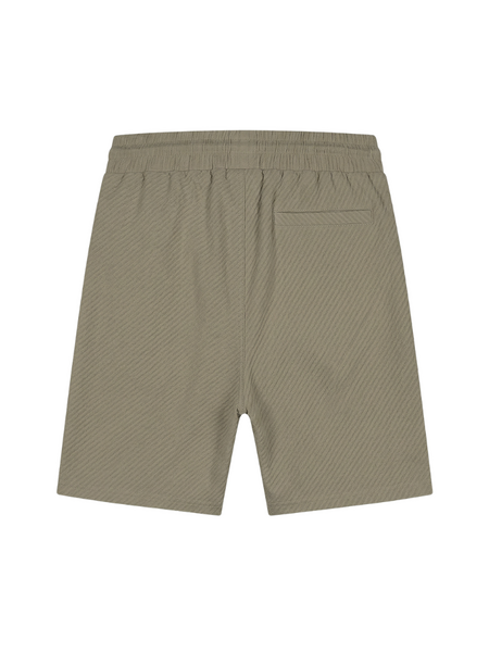 Malelions Malelions Diagonal Seersucker Shorts - Dark Sage