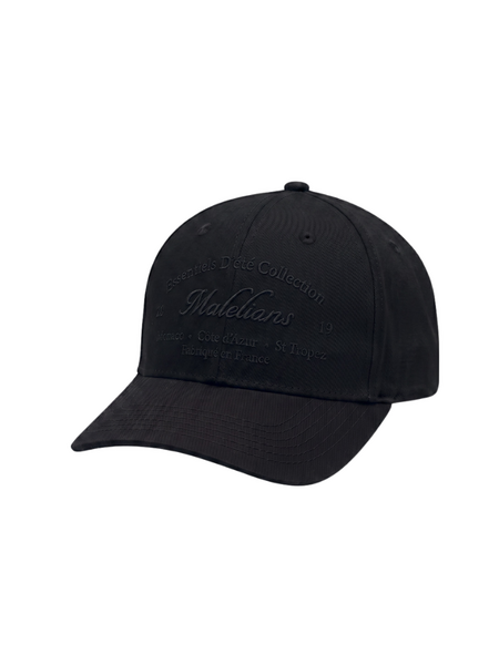 Malelions Malelions Marina Baseball Cap - Black/Black