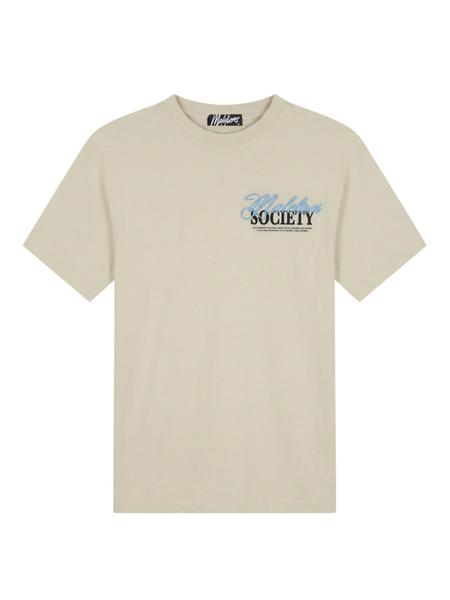 Malelions Malelions Society T-Shirt - Off-White