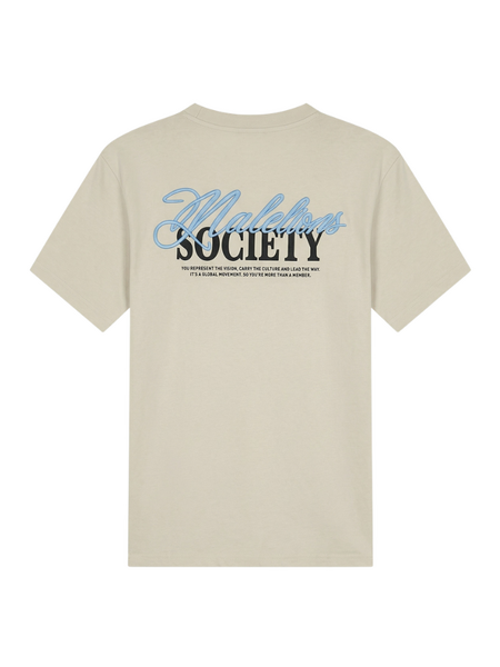 Malelions Malelions Society T-Shirt - Off-White