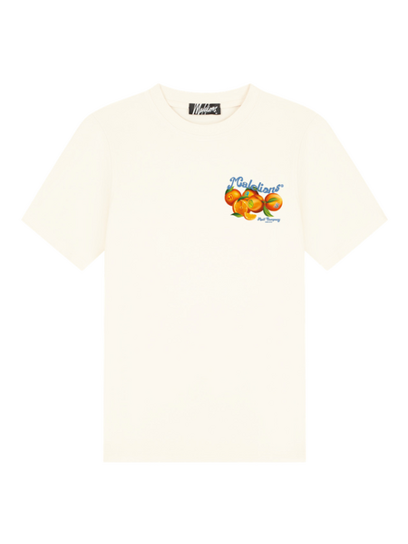 Malelions Malelions Fruit Company T-Shirt - Off-White