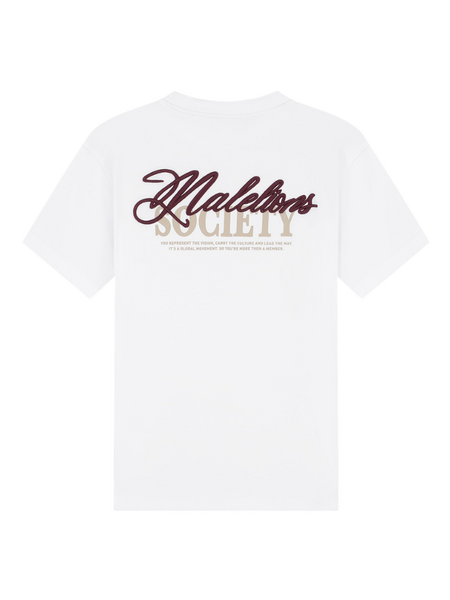 Malelions Malelions Society T-Shirt - White