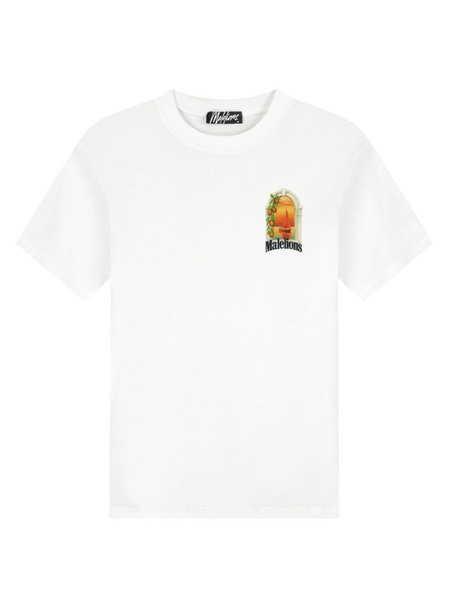 Malelions Malelions Yacht Window T-Shirt - White