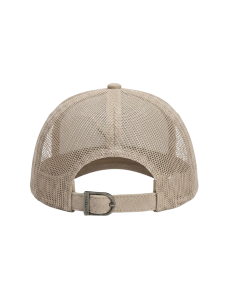Malelions Malelions Suede Trucker Cap - Light Beige