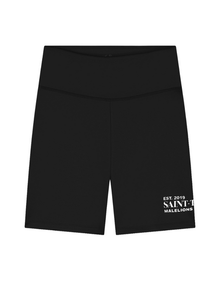 Malelions Malelions Women Saint-Tropez Biker Short - Black