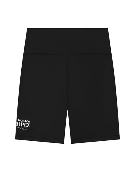 Malelions Malelions Women Saint-Tropez Biker Short - Black