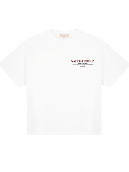 Malelions Malelions Women Saint-Tropez Oversized T-Shirt - White