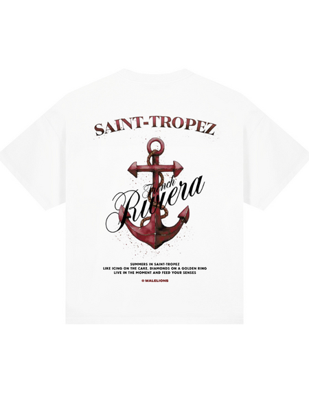 Malelions Malelions Women Saint-Tropez Oversized T-Shirt - White