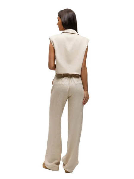 Malelions Malelions Women Emblem Pantalon - Beige
