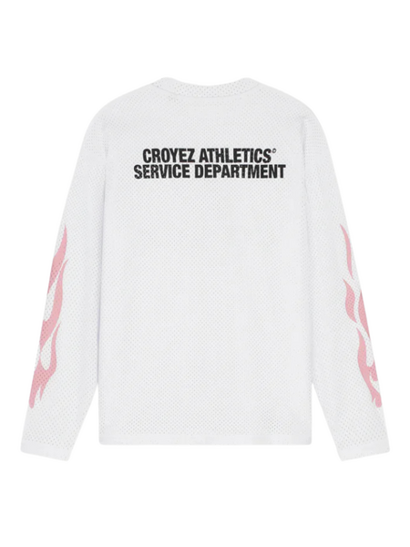 Croyez Croyez Service Dept Longsleeve - White
