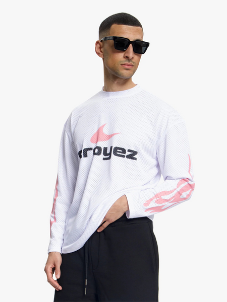 Croyez Croyez Service Dept Longsleeve - White